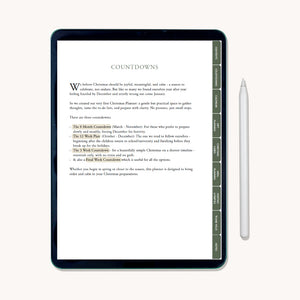 Digital Christmas Planner