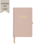 Weekly Planner - Ballet Pink Vegan Leather