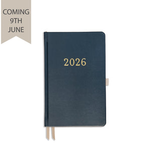 Weekly Planner - Navy Vegan Leather