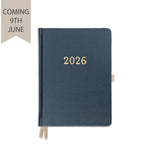 Daily Planner - Navy Vegan Leather