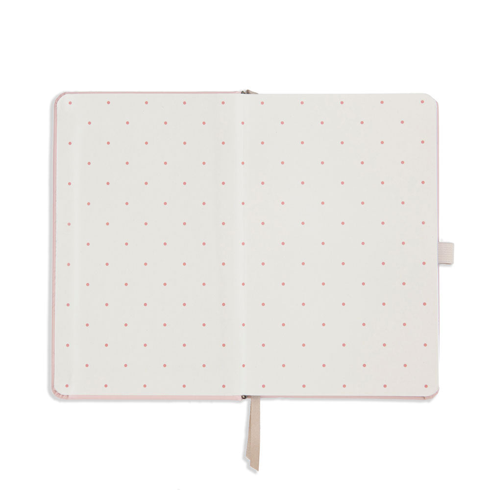Academic Daily Planner - Ballet Pink Vegan Leather