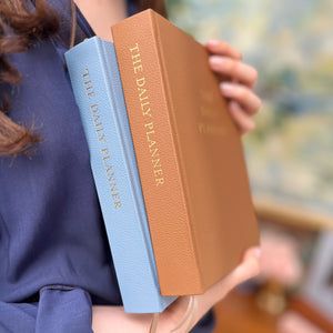 Undated Daily Planner - Wedgwood Blue