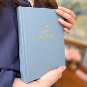 Undated Daily Planner - Wedgwood Blue