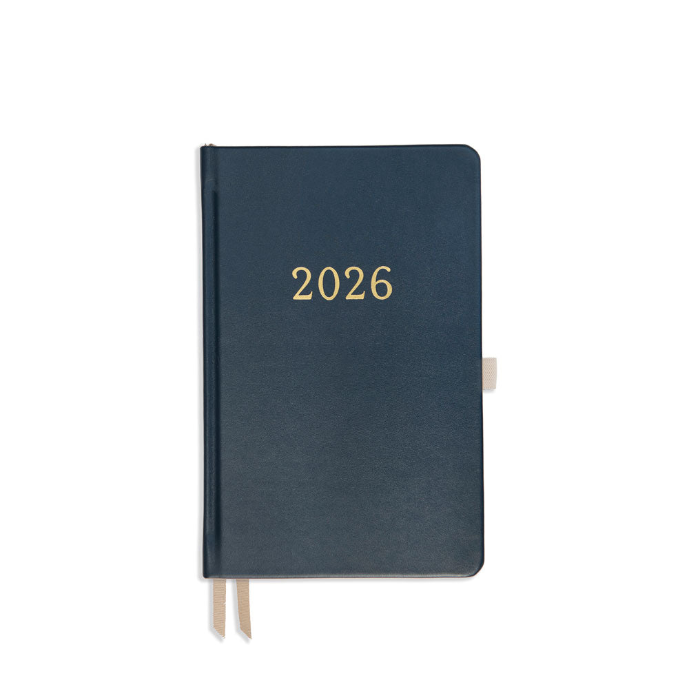 Weekly Planner - Navy Vegan Leather
