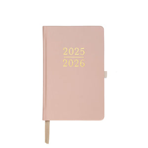 Academic Weekly Planner - Ballet Pink Vegan Leather