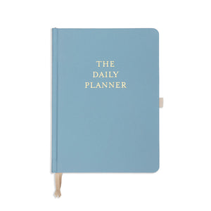 Undated Daily Planner - Wedgwood Blue
