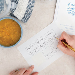 Freezer Labels – Fraser & Parsley