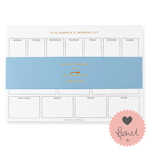 Meal Planner & Shopping List Pad